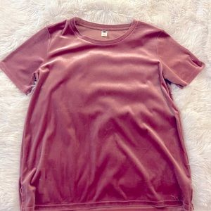 Velvet T-shirt